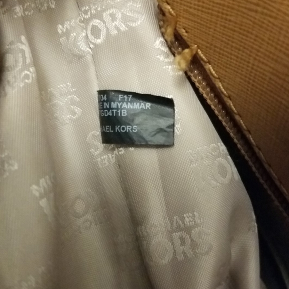 Michael Kors Bag Jet Set Tote Vanilla Acorn Coated - Picture 2 of 8